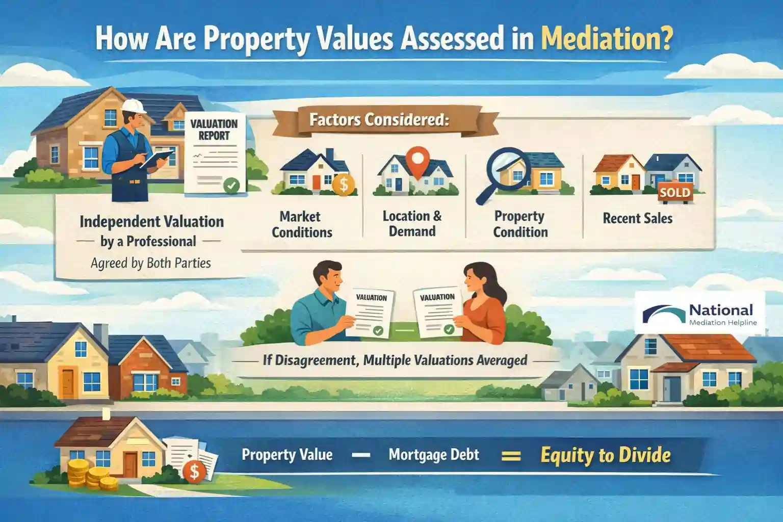How Are Property Values Assessed in Mediation Wisbech?