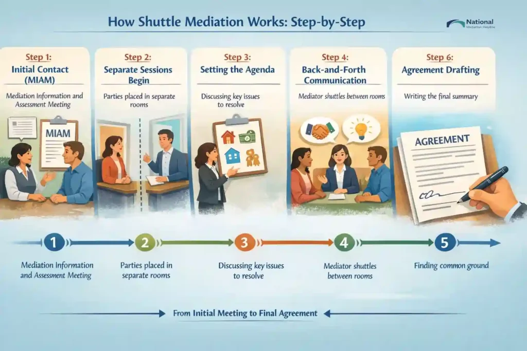 How Shuttle Mediation Works: Step-by-Step Wisbech
