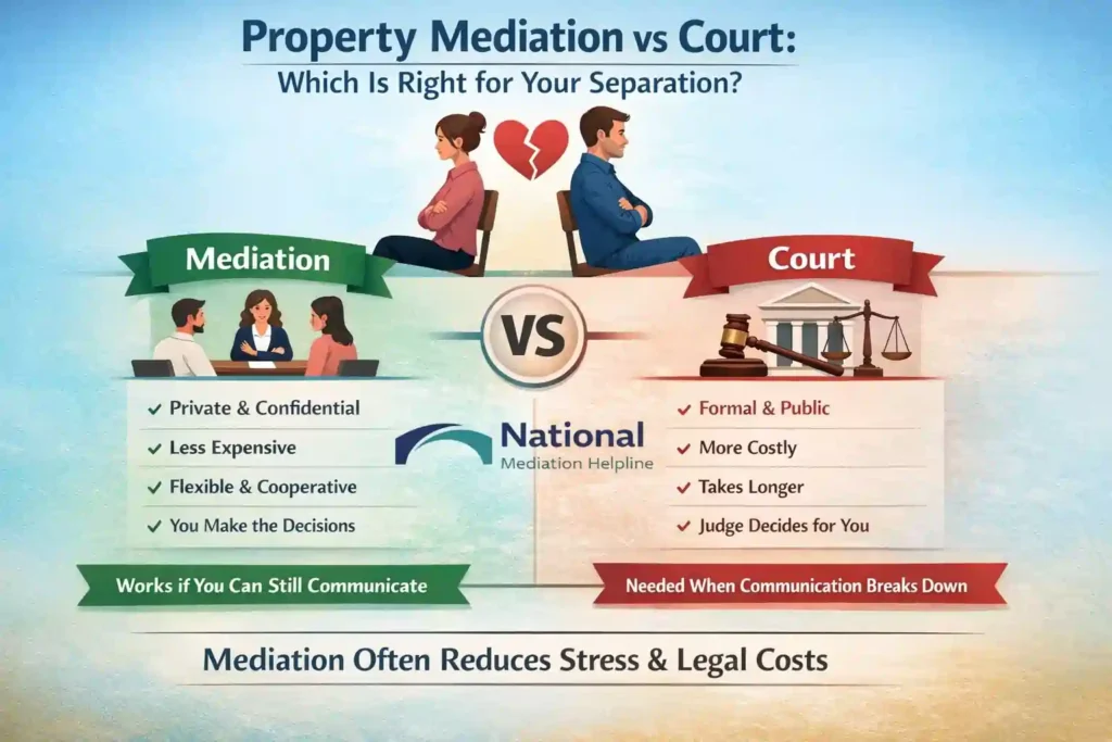 Property Mediation vs Court: Which Is Right for Your Separation Wisbech?