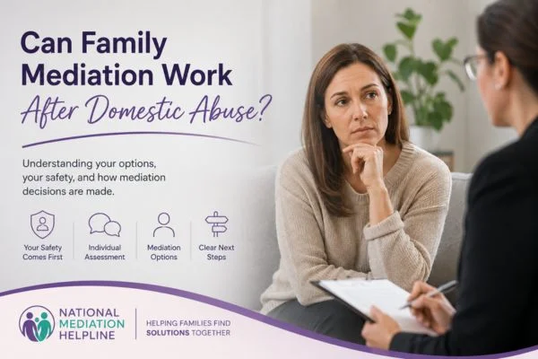 Can Family Mediation Wisbech Work After Domestic Abuse?